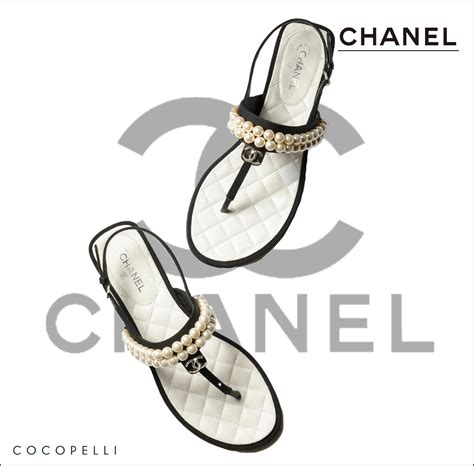 sandale chanel bleu|Chanel kid sandals.